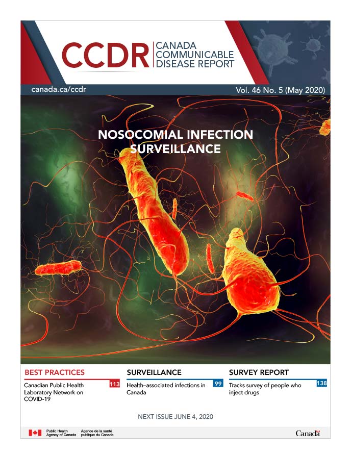 CCDR Volume 46–5, May 7, 2020: Nosocomial infection surveillance